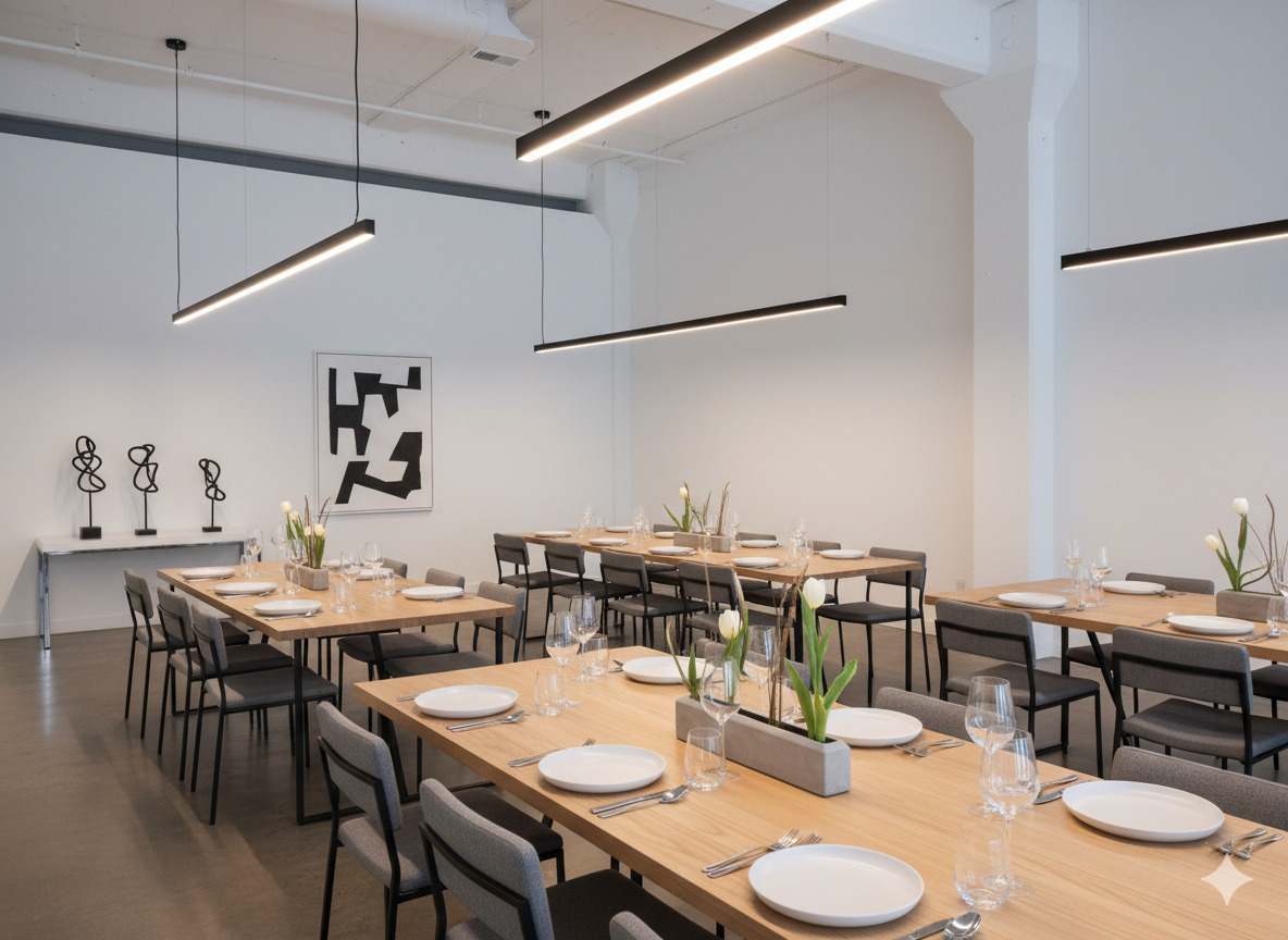 Moderne minimalistische styling